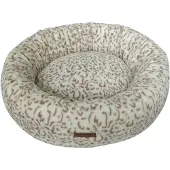 Animal Boulevard Cozy Snowleopard panier blanc/marron