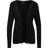 MADELEINE Cardigan noir