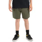 Quiksilver Taxer Cargo Shorts Vert 10 Years Garçon