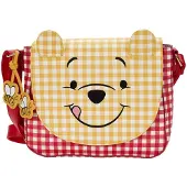Loungefly Winnie The Pooh Gingham Shoulder Bag Jaune