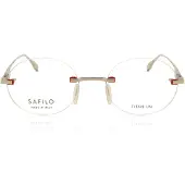 Safilo Lunettes de Vue LENTE 02 51/19/145 Palladium Titanium MAN LENTE 02