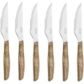 Arcos Coffret 6 couteaux à steak 11cm acier inox - - 372300 - forest