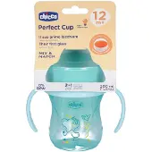 Chicco 360 Perfect X 12m+ tasse d’apprentissage avec poignées Teal 200 ml
