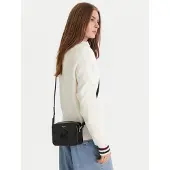 Pepe Jeans pour femme. PL031662 Sac à bandoulière Beverly noir (OSFA), Casuel, Polyuréthane