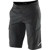100% Hommes, Pantalon de cyclisme, Short Ridecamp (28), Gris