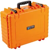 B & W International International Outdoor Case 6000 vide (Mallette photo, 32.60 l), Housse pour appareil photo, Orange