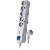 LESTAR Surge Protector LF-530WA, 3L EMI/RFI, 1.5m, gray