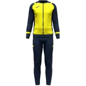 Joma Lider Tracksuit Jaune,Bleu 5-6 Years Garçon