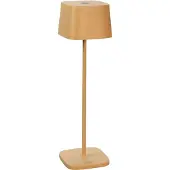 Konstsmide Lampe de table rechargeable Capri brun sable