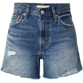 Levi's Jean 'Ribcage Shorts' bleu denim