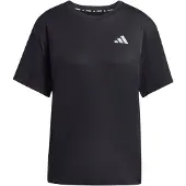 Adidas T-shirt fonctionnel 'Ess' noir / blanc