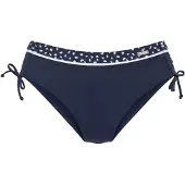 LASCANA Bas de bikini bleu marine / bleu pastel