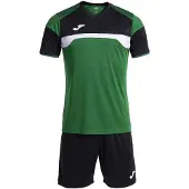 Joma Danubio Iii Short Sleeve Set Vert,Noir 9-10 Years Enfants
