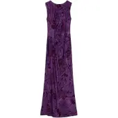 Desigual Robe violet / rouge foncé / noir