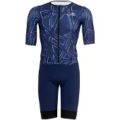 Sailfish Aerosuit Perform Short Sleeve Trisuit Bleu S Homme