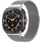 IMoshion Bracelet magnétique milanais pour Samsung Galaxy Watch Ultra 2 (2026) / Ultra (2024/2025) - Argent