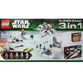 LEGO Super pack Star Wars 3 en 1 (75000, 75003, 75014)