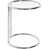 Haku Table d'appoint Noalynn - gris/verre