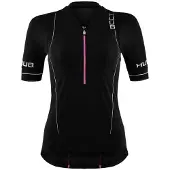 Huub Aura Short Sleeve Tri Jersey Noir L Femme