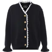 Faina Cardigan noir / blanc
