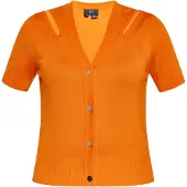 Faina Cardigan orange
