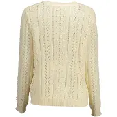 Kocca Femmes, Pull-over, Pull blanc femme, Blanc, (XL)
