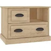 vidaXL Table De Chevet Chêne Sonoma 60x39x45 Cm
