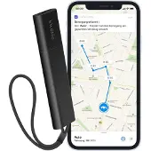 Invoxia GPS Tracker Pro (abonnement d'un an inclus) (Apple Find My, Google Find Hub), Traceur, Noir
