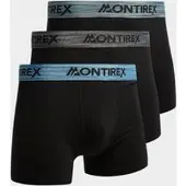 MONTIREX Lot de 3 boxers Trail - Noir, Noir