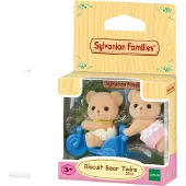 Sylvanian Families Poupée Les jumeaux Ours Biscuit