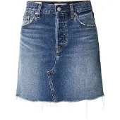 Levi's Deconstructed Skirt Bleu 31 Femme