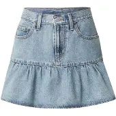 Levi's Jupe 'Flounce Mini Skirt ' bleu denim