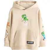 Next Sweat 'Minecraft' pierre / citron vert / orange / blanc