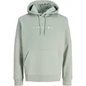 JJ REBEL Sweat-shirt 'JREBROCKY' vert pastel / blanc