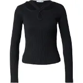 About You T-shirt 'Delia' noir