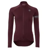 Agu Thermo Essential Long Sleeve Jersey Rouge L Femme