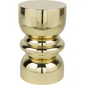 Housecraft living Side Table Kinga Gold (29.50 x 29.50 x 48 cm)