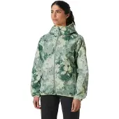 Helly Hansen Graphic Raincoat Vert M Femme