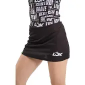 Lok Sticker Storm Skirt Noir XS Femme