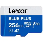 Lexar Blue Plus Uhs-i V30 Memory Card Clair