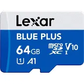 Lexar Blue Plus Uhs-i V30 Memory Card Clair