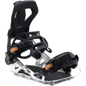 SP United Split Me Snowboard Bindings Argenté L