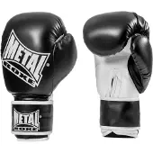 Metal Boxe Mb200 Gants De Boxe Noir 10 Oz