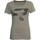Ridley Logo Short Sleeve T-shirt Vert M Femme