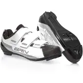 BRN 3 Straps Road Shoes Blanc EU 40