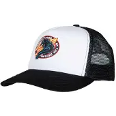 Santa Cruz Natas Sc Panther Meshback Cap Blanc