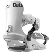 Bataleon Chaos Heelwarp Snowboard Bindings Argenté L-XL