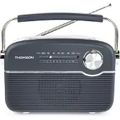 Thomson Radio Bluetooth recharge solaire Grise