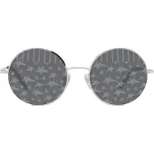 Sting Lunettes de soleil SST137 579L 53 Femmes Argent 53-20-135