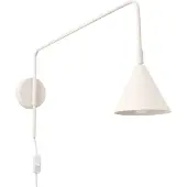 Sollux Applique NOX beige 1xE14 10W acier 30x61x14cm